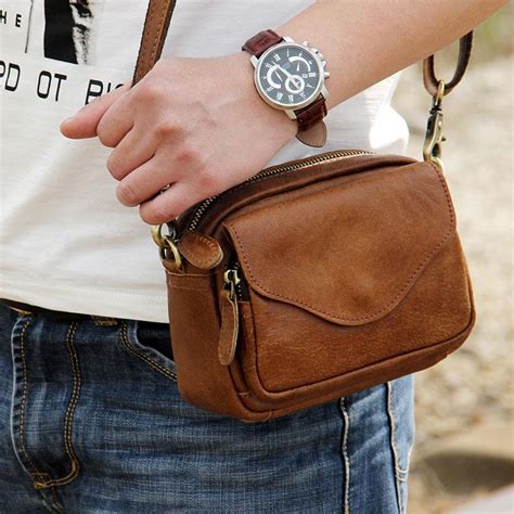 Men's Leather Pouches .